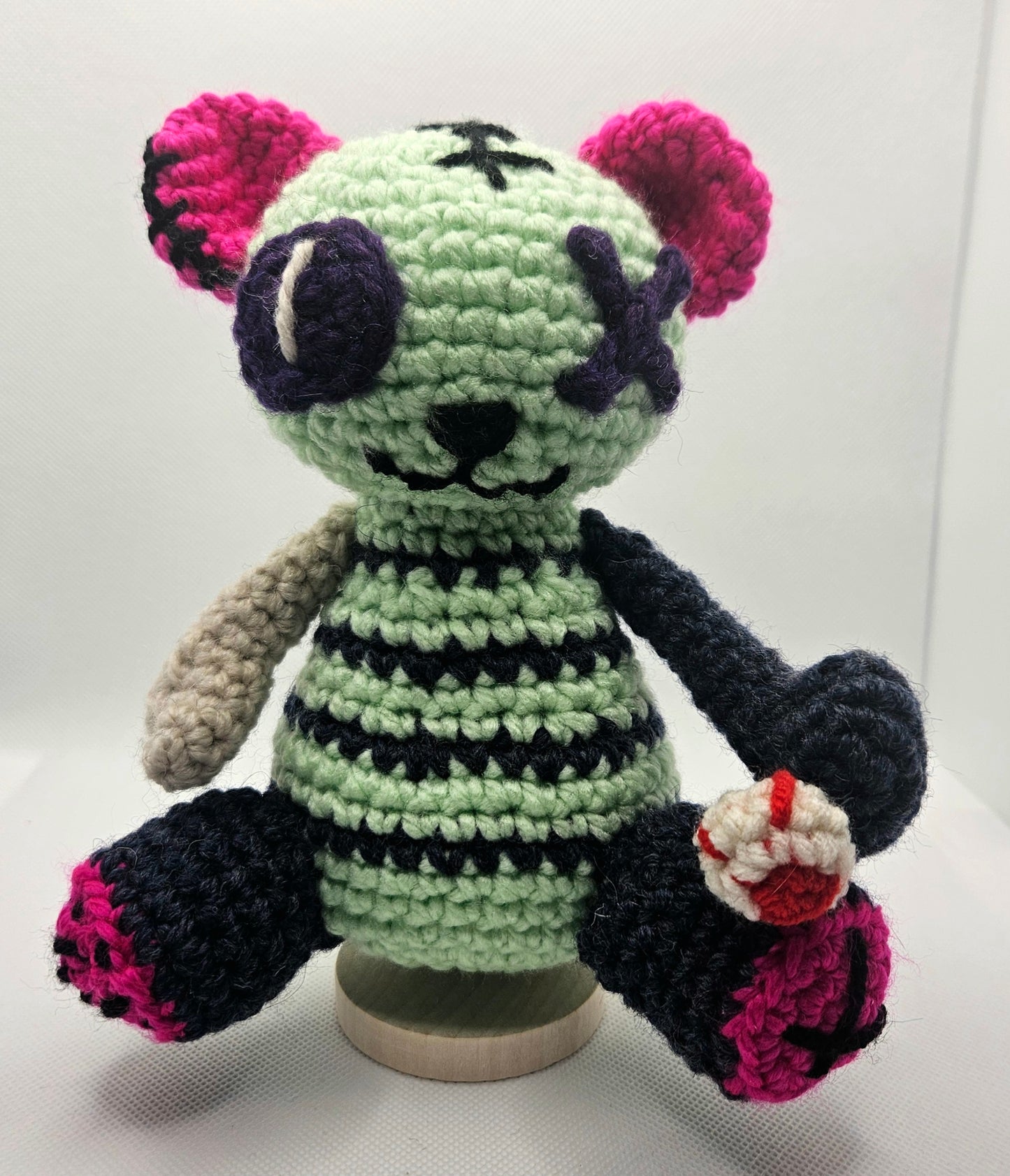 Multi Colour Zombie Bear